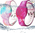2 Pack Waterproof AirTag Bracelet by KAHADI