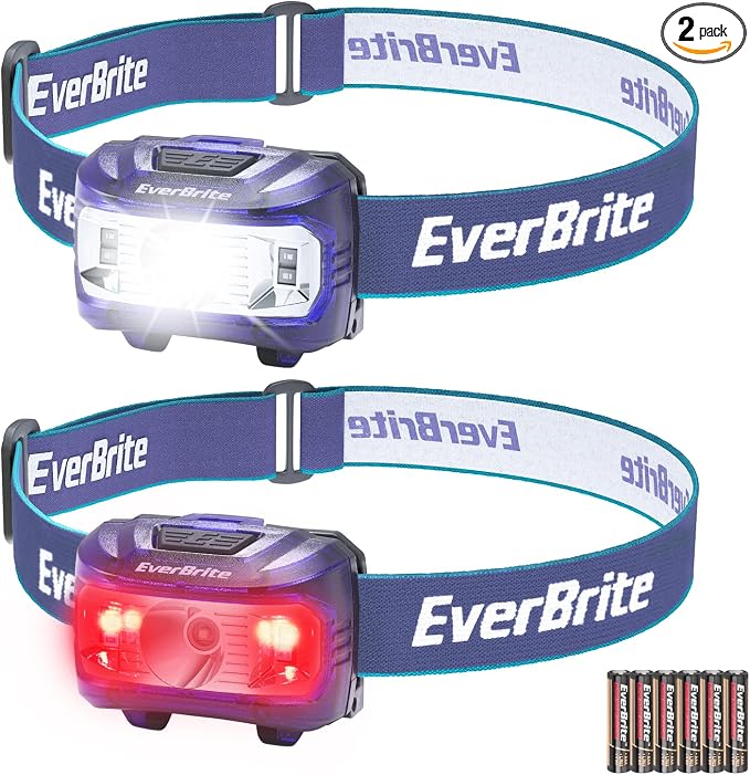 EverBrite Headlamp, 2 Pack Kids Headlamp by EverBrite