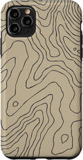 Coyote Country Guide Lines Topographical Contour Map Case by Unknown