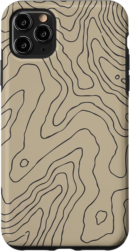 Coyote Country Guide Lines Topographical Contour Map Case by Unknown
