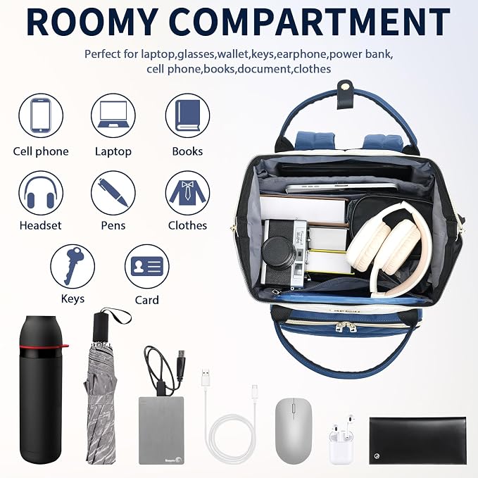 VANKEAN 17 Inch Laptop Backpack - Image 4