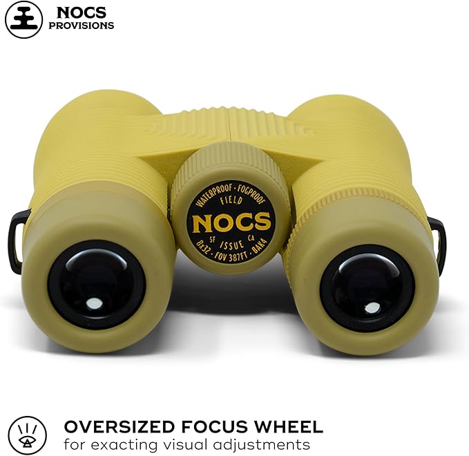 Nocs Provisions Field Issue Compact 8x32 Waterproof Binoculars, Shockproof - Image 2