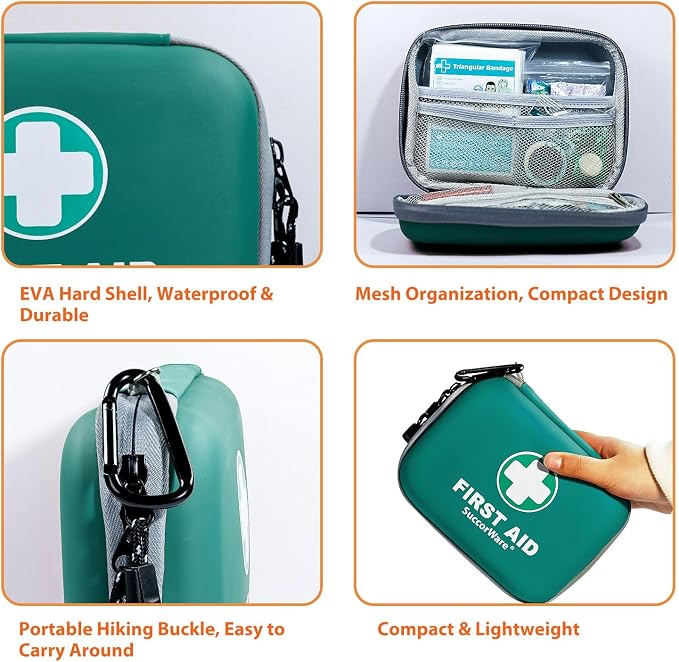 SuccorWare 150 Pieces Mini First Aid Kit - Image 4