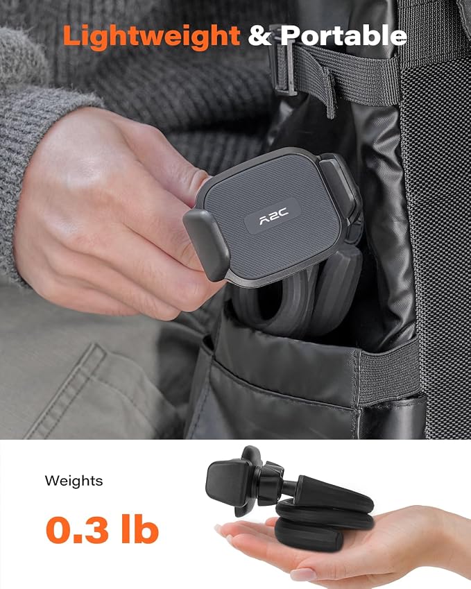 A2C Flexible Phone Holder for Treadmill, Shopping Cart, Portable Gooseneck - Image 3