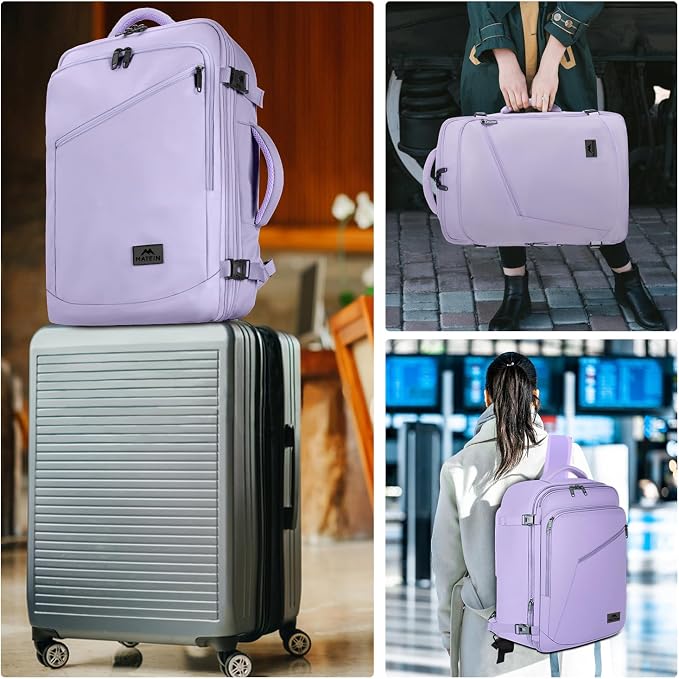 MATEIN Purple Backpack, Extra Large Travel Backpack - Image 7