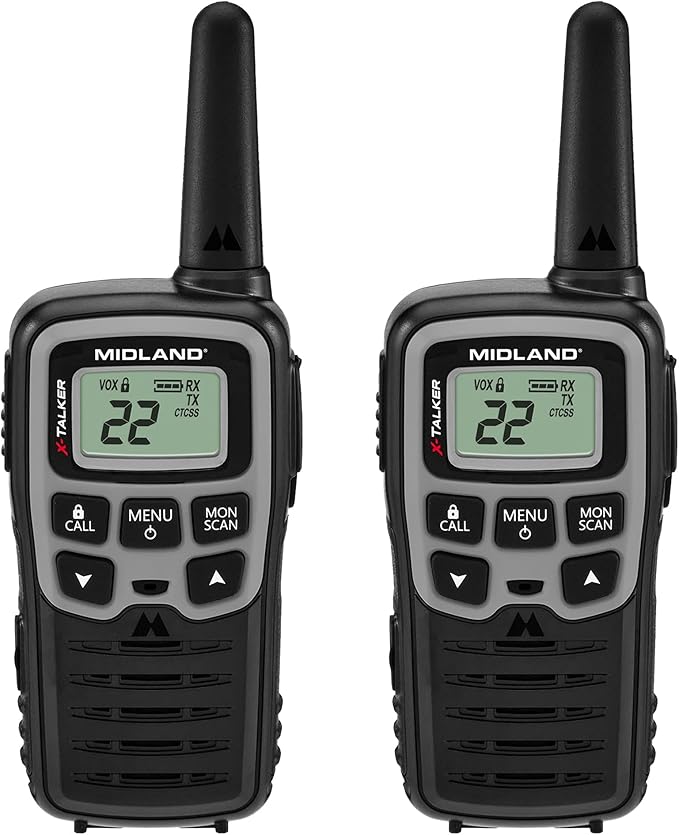 Midland - T51SLV X-Talker Spotting and Recovery Walkie -Talkie Long Range - FRS by MidlandRadio