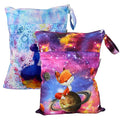 Mama Koala Wet Dry Bags, Portable Washable Reusable Baby Cloth Diapers Bags by MamaKoala