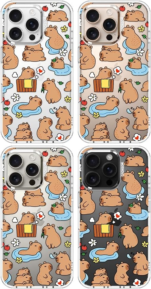 MOSNOVO for iPhone 16 Pro Case, Shockproof Military-Grade Protection 6.6ft Drop - Image 3