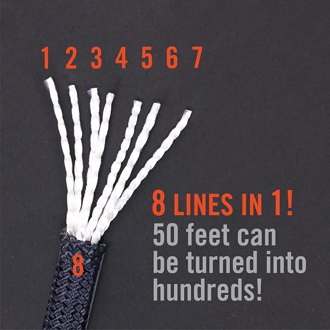 Atwood Rope MFG 550 Paracord 100 Feet 7-Strand Core Nylon Parachute Cord - Image 3