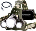 TDC Head Lamp Led Rechargeable Super Bright by TDC