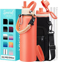 40 oz Insulated Water Bottle by VICKNIY