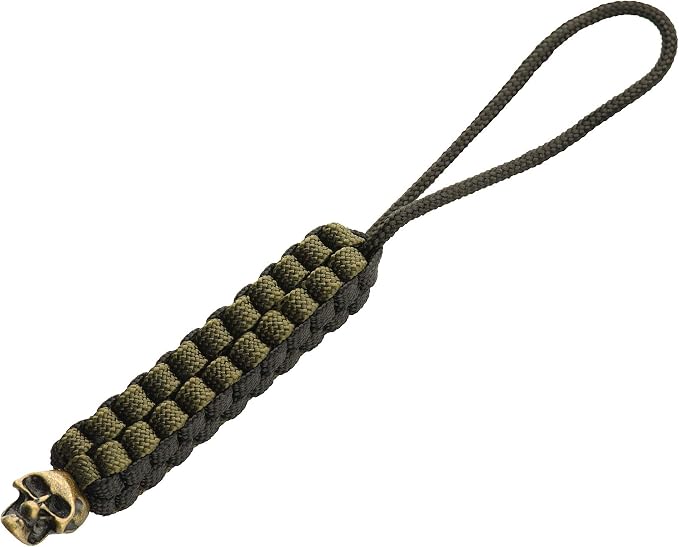 M-Tac Skull Knife Lanyard with Bead – Paracord Lanyard by M-Tac