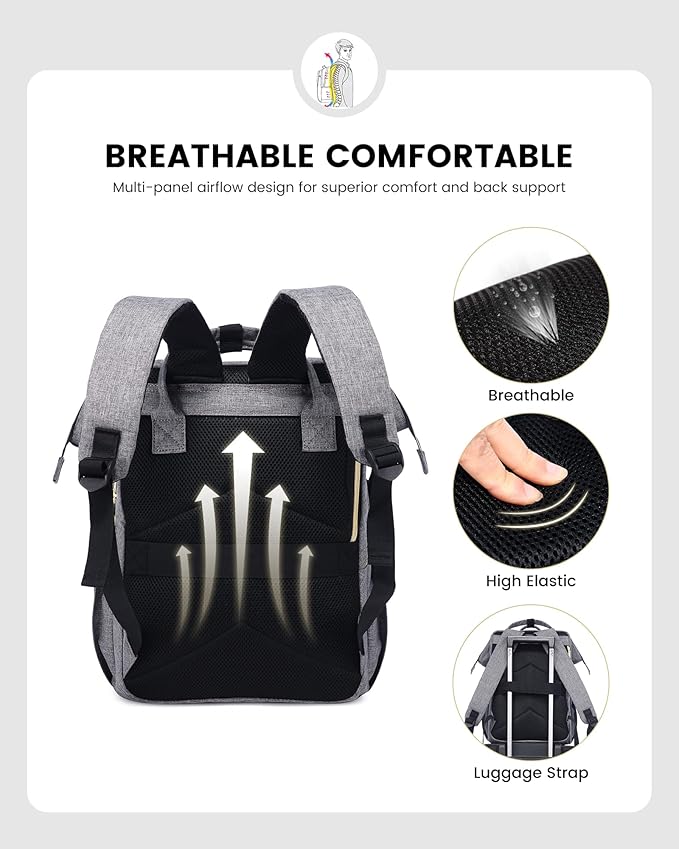 LOVEVOOK 17.3 Inch Laptop Backpack, Large Travel Backpack - Image 5