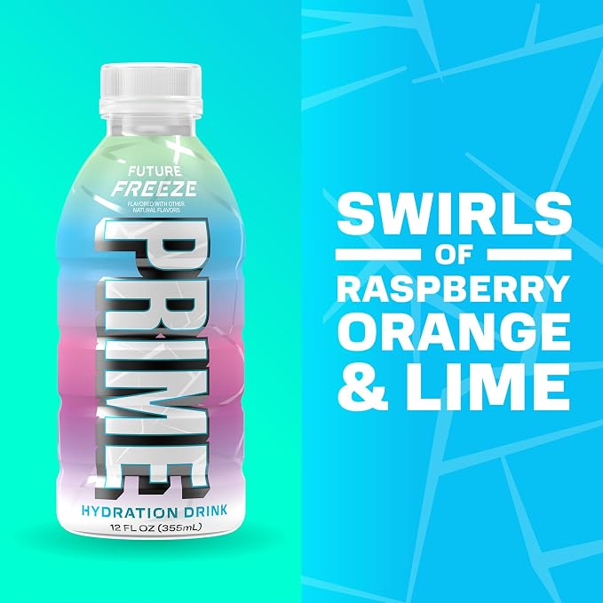 PRIME HYDRATION Variety, Dragonfruit Fusion, & Future Freeze Sports Drinks - Image 5