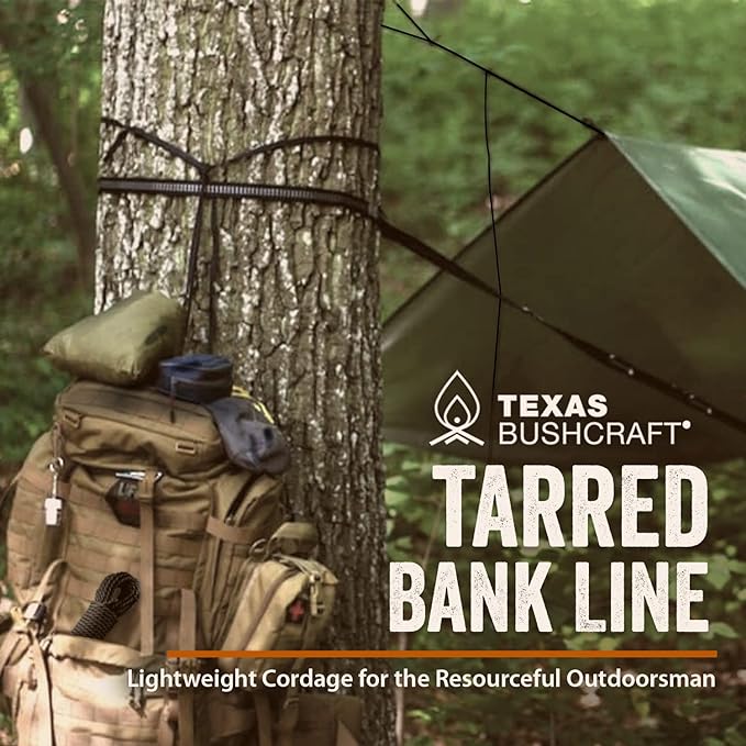 Texas Bushcraft Tarred Bank Line Twine - Image 2