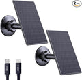 Zivif 2W Solar Panel for Security Cameras, Solar Charger by Zivif