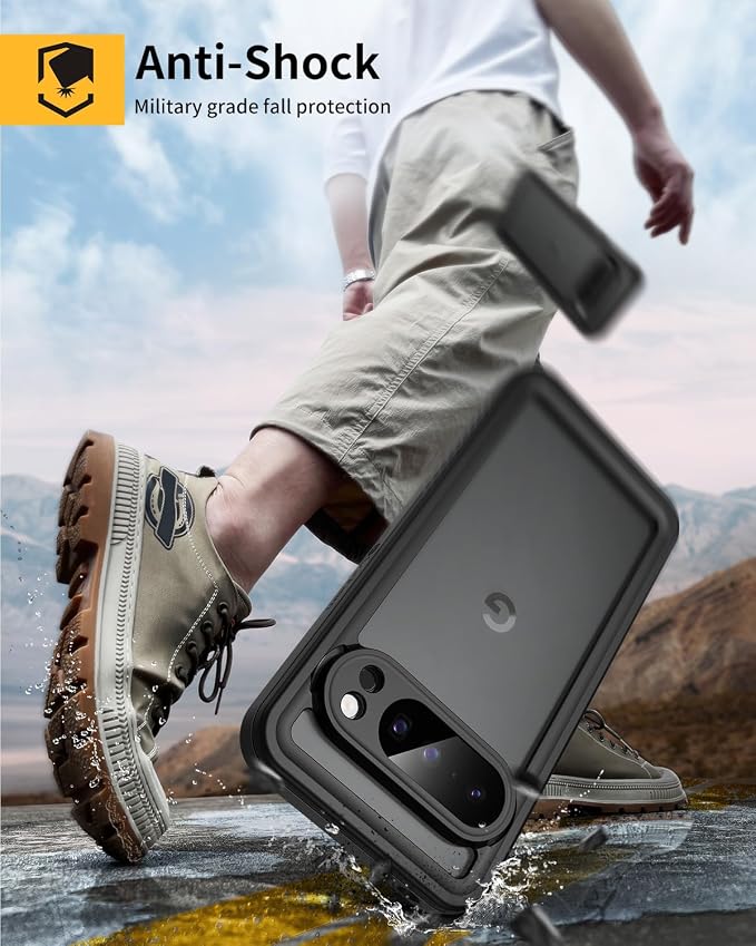 Lanhiem Pixel 10 Pro Case, IP68 Waterproof Dustproof Case - Image 3
