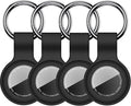 Linsaner Case for AirTag 2nd Gen & 1st Gen, Silicone Holder Keychain Key Ring by Linsaner