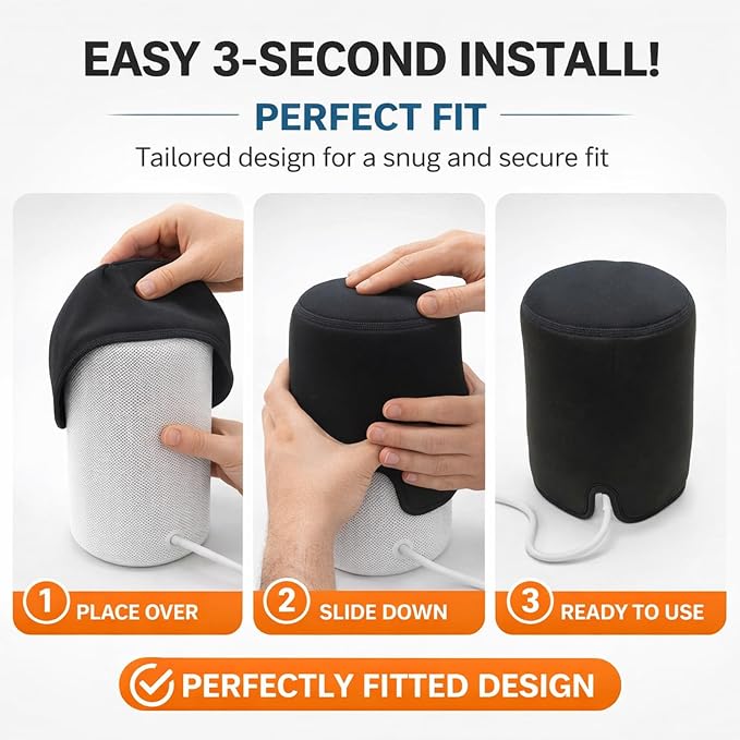 Gavigain Speaker Protective Cover Outdoor Dustproof Waterproof Speaker Cover - Image 4