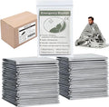 Polyethylene Mylar Silver Emergency Foil Thermal Blanket, 210 x 160 cm by MIXIAO