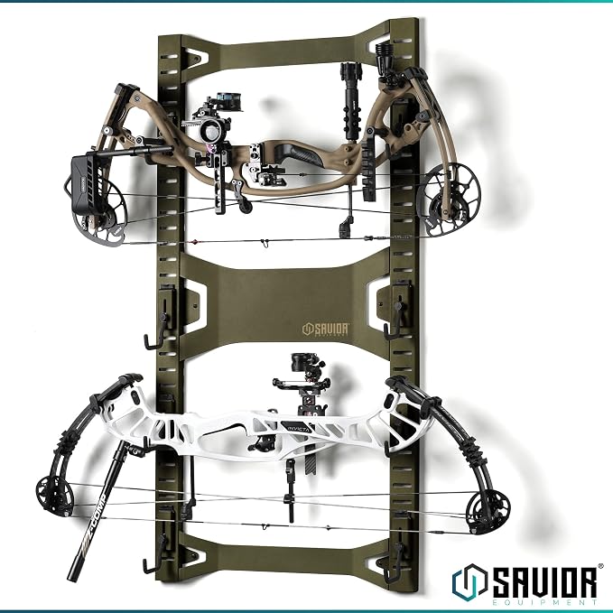 Savior Equipment Horizontal Steel Wall Mount Firearm Rifle Display Rack - Image 9