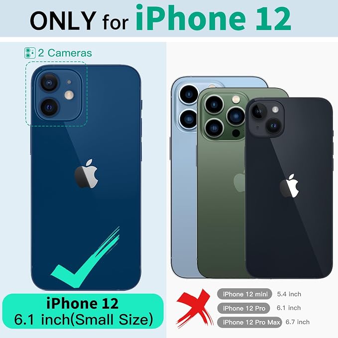 Beeasy for iPhone 12 Waterproof Case Compatible - Image 7
