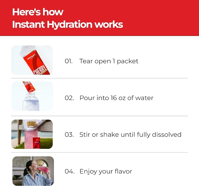 Instant Hydration Sugar Free Electrolytes Powder Packets - Image 7