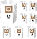 8 Pack VF3502 Vacuum Bags Fit For Rigid 12 to 16 Gallon Wet Dry Vacuum WD1950 by ATXKXE