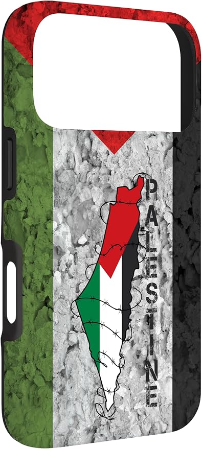 Kufiya Palestine Keffiyeh Flag, Palestinian Map Pattern Case - Image 3