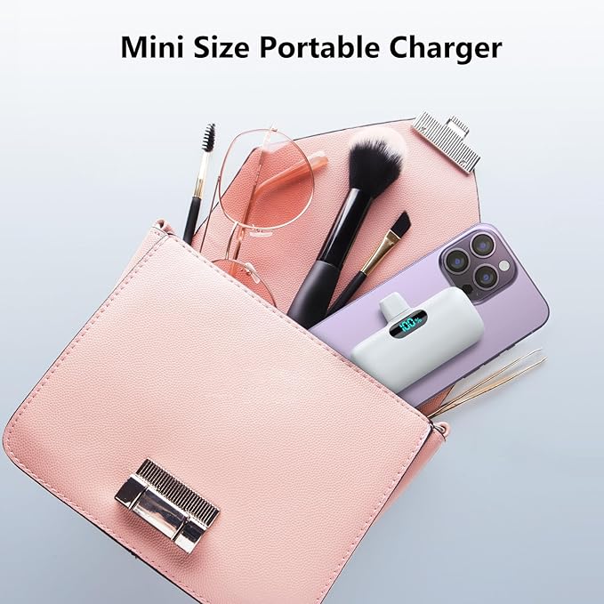 Small Portable Charger for iPhone 17/16/15 Series, 5000mAh 3A PD USB C Power - Image 4