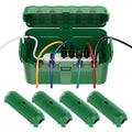 RESTMO 5-Piece Outdoor Waterproof Electrical Box Set – 12.5" x 8.5" x 5" Large by Restmo