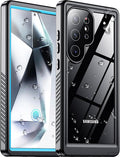 2025 New for Samsung Galaxy S24 Ultra Case Waterproof, Full Body Phone Case for by Red2Fire