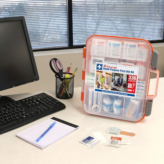 24/7 First Aid OSHA Compliant First aid Kit, All-Purpose 100-Person Emergency - Image 8