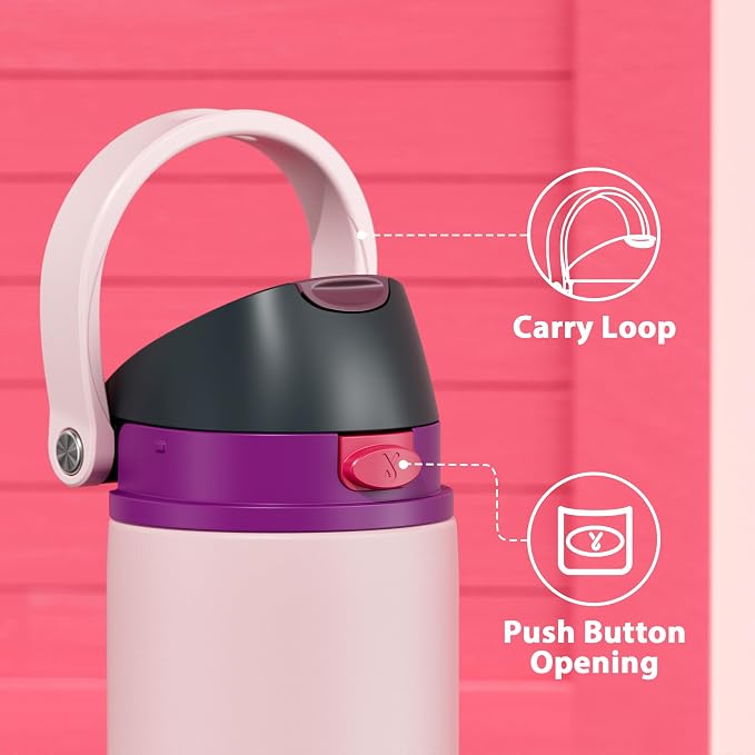 24 oz Insulated Water Bottle for Sports: Meoky Stainless Steel Water Bottle - Image 5
