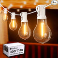 String Lights for Outside 300FT Outdoor Lights by Tswayflort