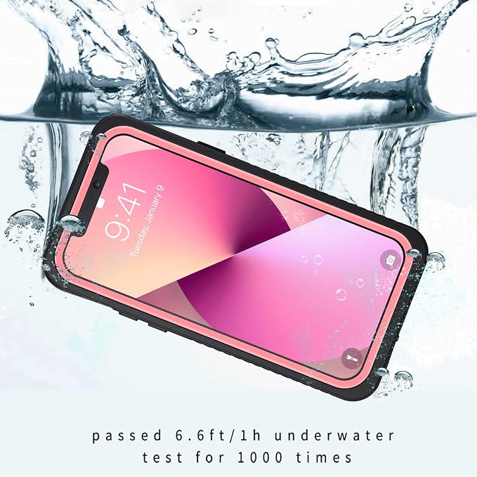 Lanhiem for iPhone 12 Case, Waterproof Dustproof Shockproof Case - Image 2