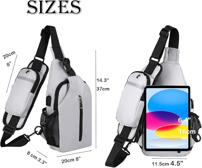 JENAGREEN Waterproof Sling Backpack Crossbody Sling Bag - Image 9