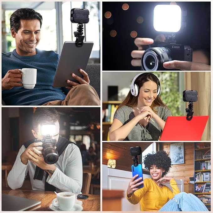 Ulanzi VL100X Selfie Light, Clip LED Light Panel - Image 8