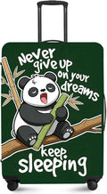 ANNA QUEEN Cute Sleeping Panda Luggage Cover-Stretchable, Water Resistant & by ANNAQUEEN