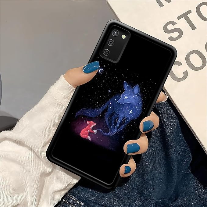 for Samsung Galaxy S20 FE Case, Galaxy Fox Wolf Pattern Graphic Design Girl Boy - Image 5