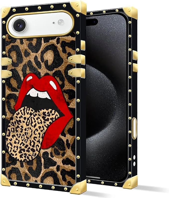 for iPhone 17 Air Case Luxury Golden Decoration - Image 2
