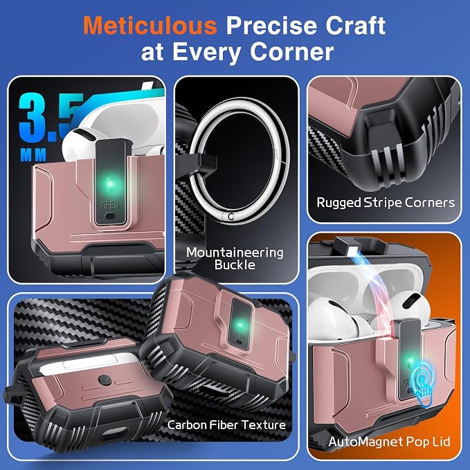 Armoured Heavy Duty for AirPods Pro2 Generation Case - Image 4