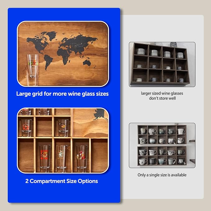 Large Shot Glass Display Case - Image 4
