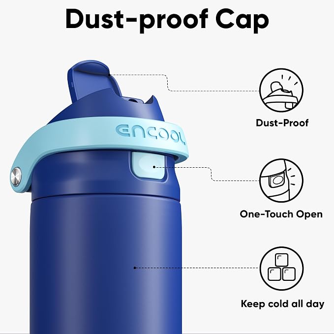 ENCOOL Leakproof Insulated Water Bottle - Image 2