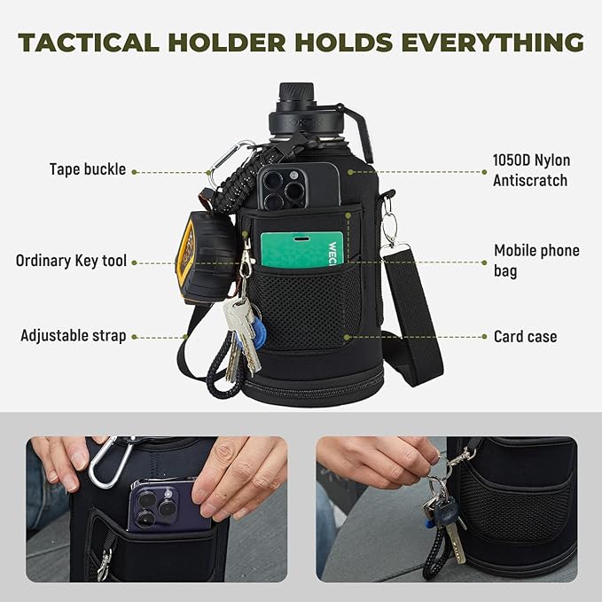 COKTIK 128oz Insulated Water Bottle - Image 4