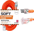 Iron Forge Cable Lighted Outdoor Extension Cord 50 Ft by IronForgeCable