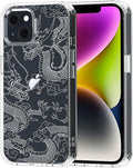 MOSNOVO for iPhone 13/14 Case | Military Grade 6.6ft Drop Tested | Clear by Mosnovo