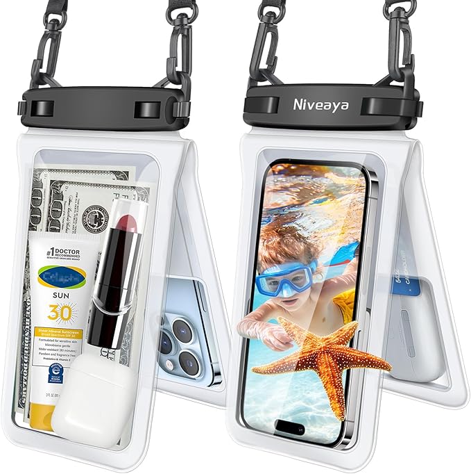 Niveaya Double Space Waterproof Phone Pouch by Niveaya