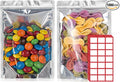 BELLE KR® 5x8 Mylar Bags Stand Up by BELLEKR
