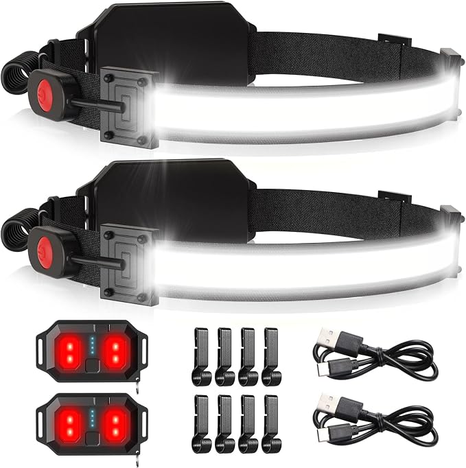 LED Headlamp USB Rechargeable 1000Lumen 230° Wide-Beam LED Headlight by Spriak%E5%93%81%E7%89%8C%E6%97%97%E8%88%B0%E5%BA%97